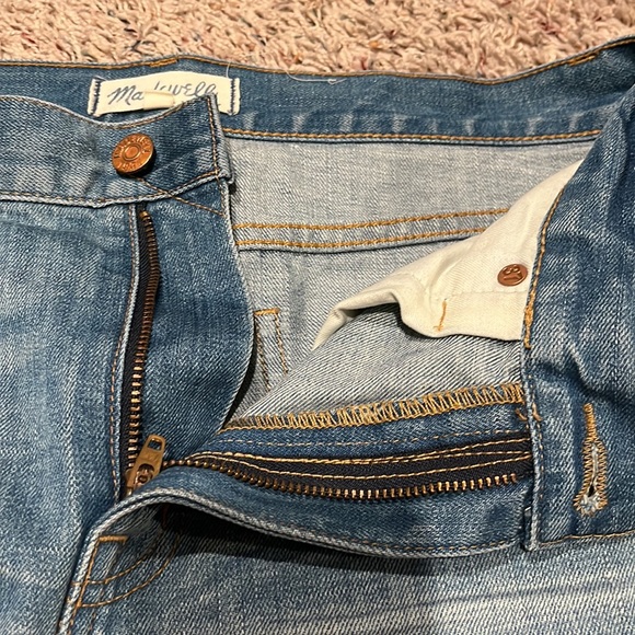 Madewell A Line denim skirt - Picture 4 of 9